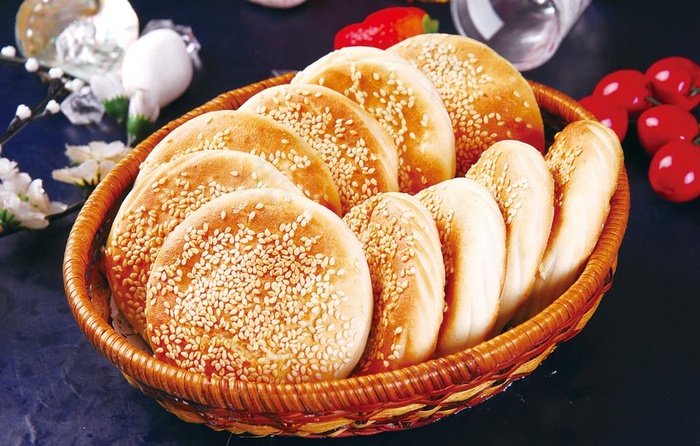 吊炉烧饼图片