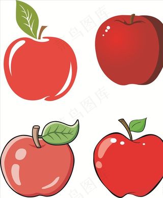 卡通苹果图片