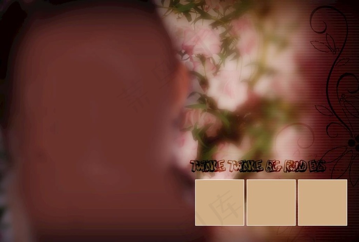 相册模板背景素材图片