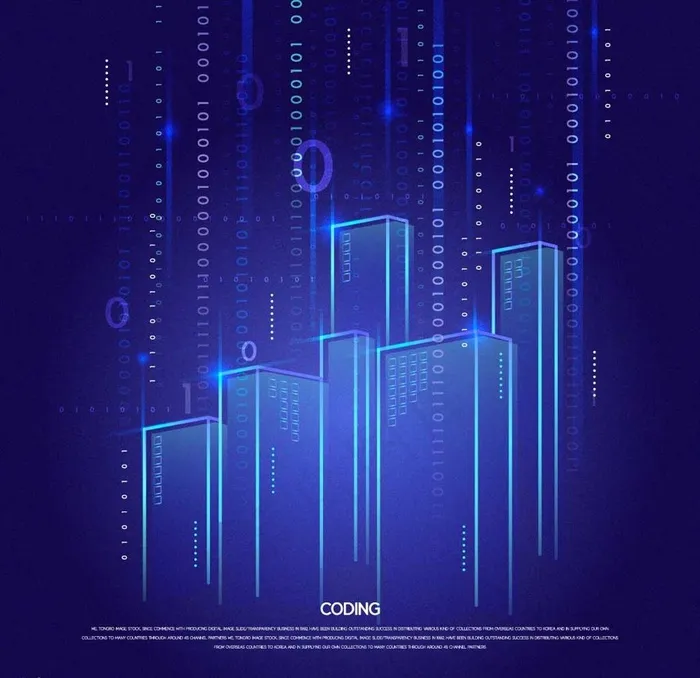 科技海报图片ai矢量模版下载