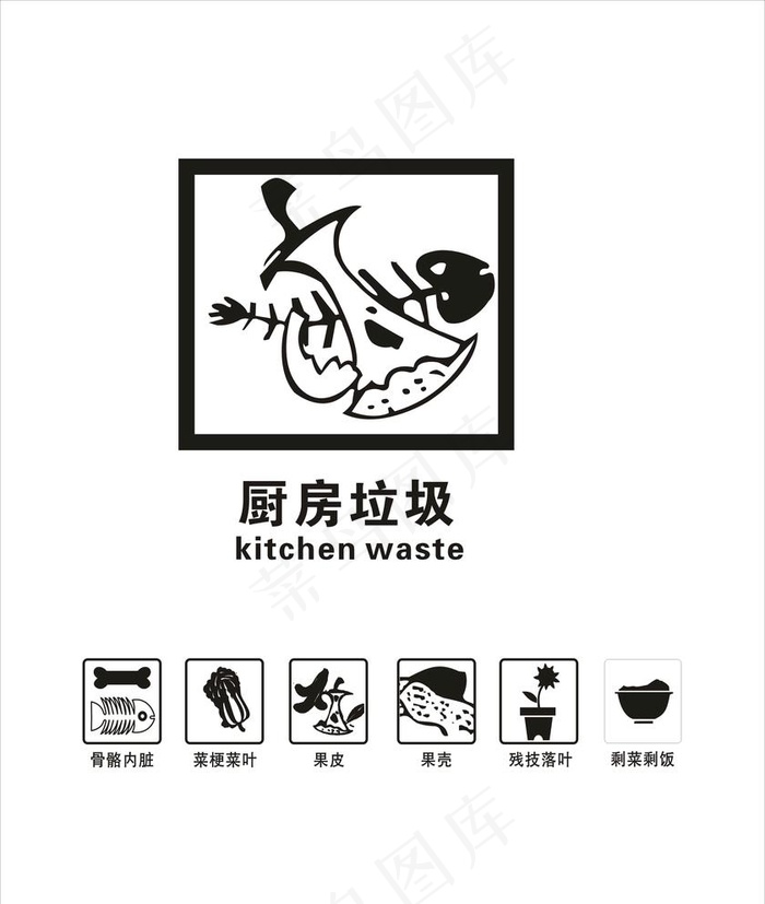 厨余垃圾图片