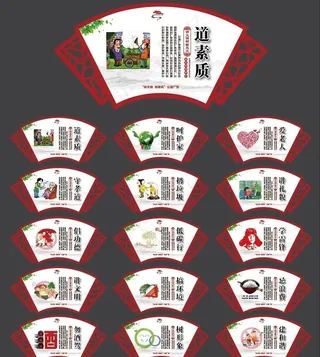 讲文明 树新风创城围栏广告牌图片