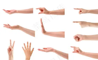 各种手势图片