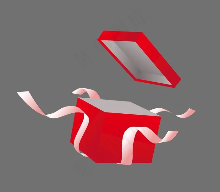 礼盒图片ai矢量模版下载