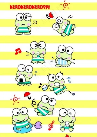 开心可洛比图片