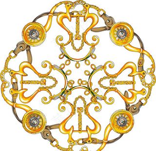 马鞍方巾爱马仕图片