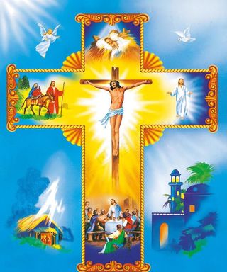 人物油画 耶稣图片