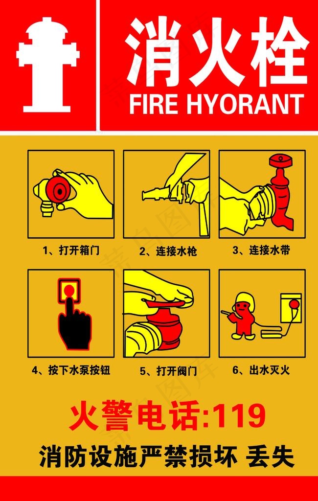 消火栓图片(4724X7088(DPI:300))psd模版下载