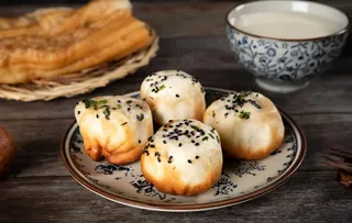 生煎菜鸟图库片