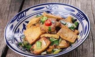 生煎老豆腐图片