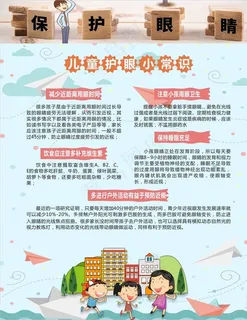 儿童护眼小常识图片