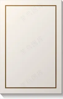 空白几何边框图片