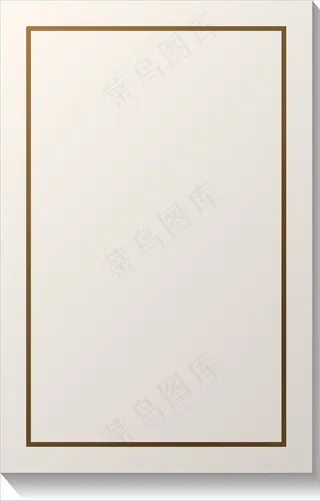 空白几何边框图片