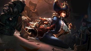 英雄联盟LOL赏金猎人厄运女郎图片