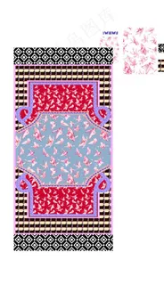 大牌 方巾 丝巾 数码印花图片