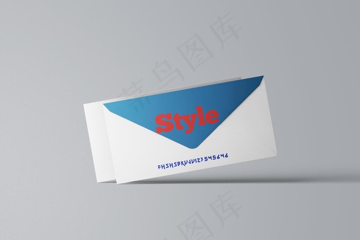 信封样机图片(5000X3500(DPI:300))psd模版下载