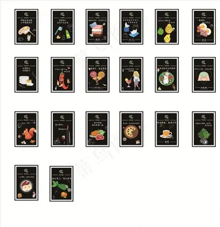 超市包柱KT板图片