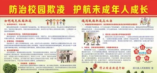防止校园欺凌图片