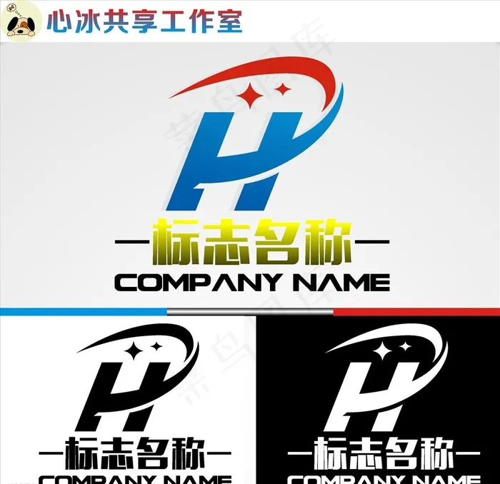 LOGO设计图片cdr矢量模版下载