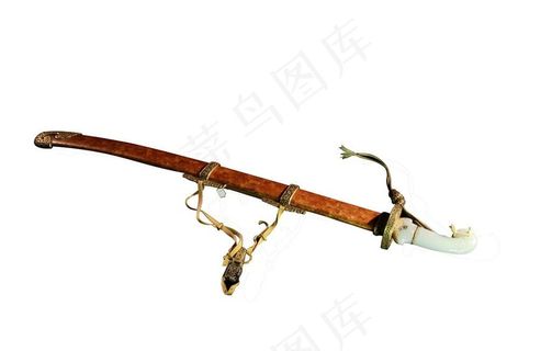 玉把宝刀图片