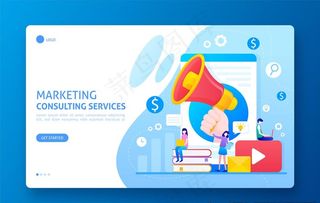 扁平化线上教育推广banner图片