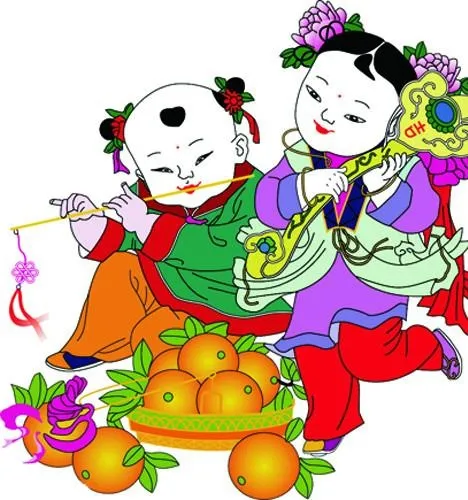 送财童子图片psd模版下载