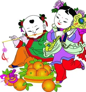 送财童子图片 送财童子图片