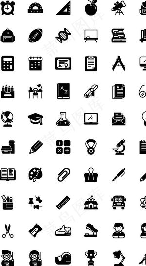 学习教育图标图片