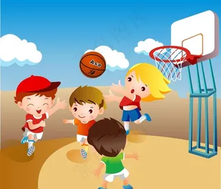 篮球 卡通图片