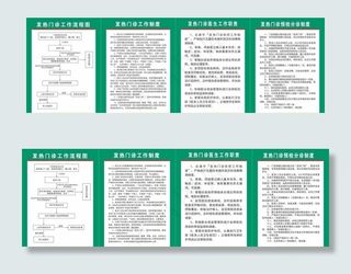 医院发热门诊工作制度图片