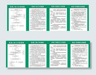 医院发热门诊工作制度图片