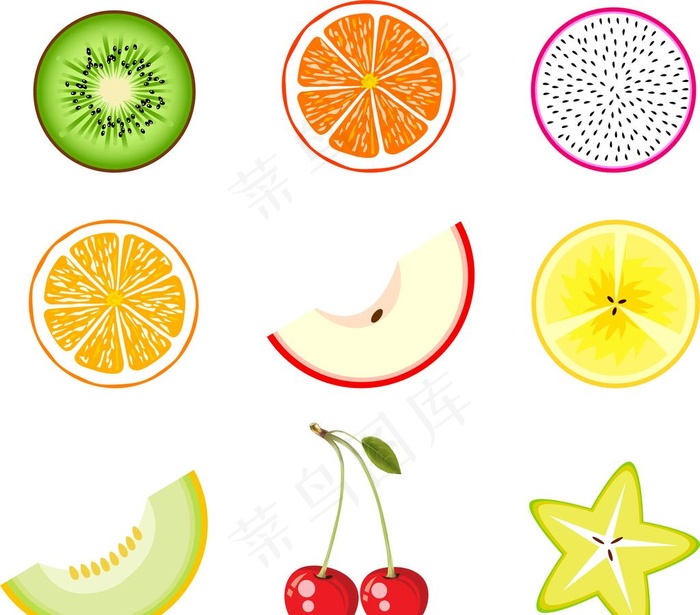 矢量水果图片