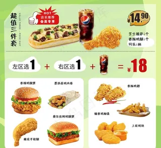 肯德基灯箱画面图片