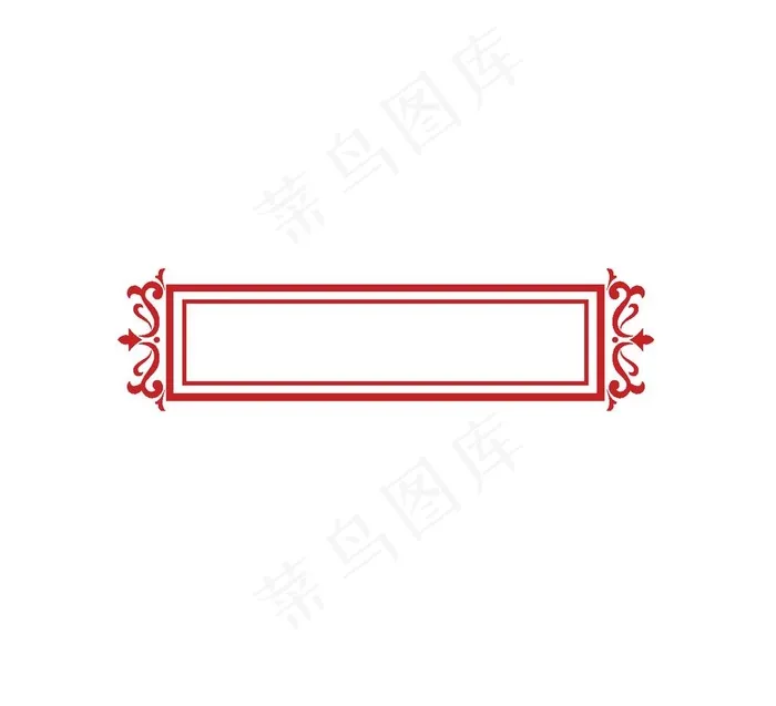 矢量中式边框花纹装饰边框对话框图片ai矢量模版下载