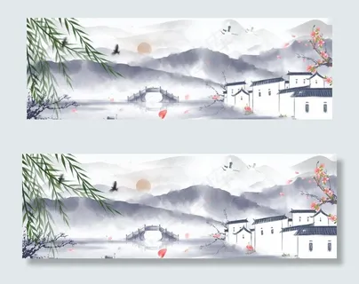 水墨背景图片 水墨背景图片