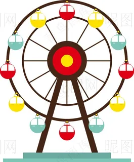 摩天轮图片