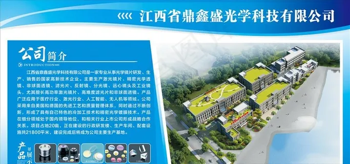 企业简介展板宣传设计图片