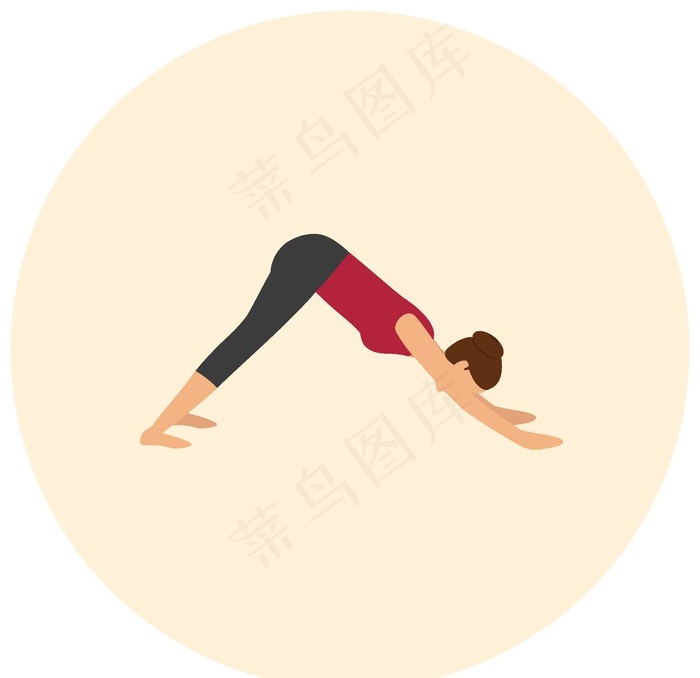 瑜伽动作图片