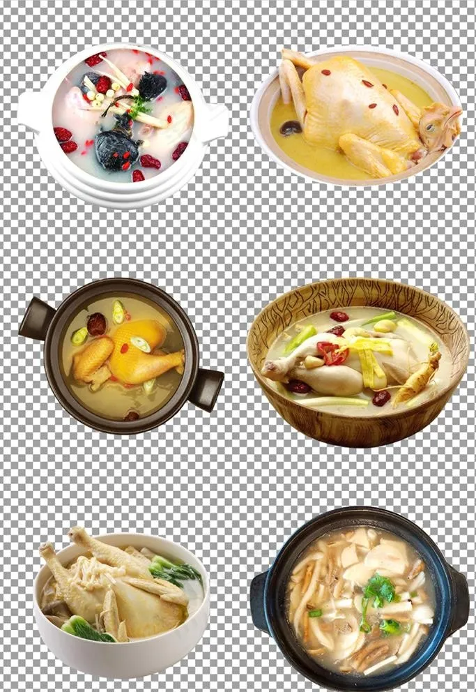 滋补鸡汤图片