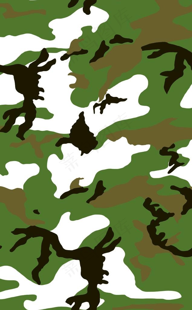 卡通迷彩图片