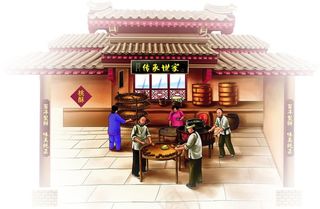 传统手工糕点图图片