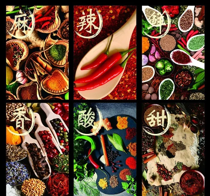 火锅墙面装饰 挂画图片(420X297)cdr矢量模版下载