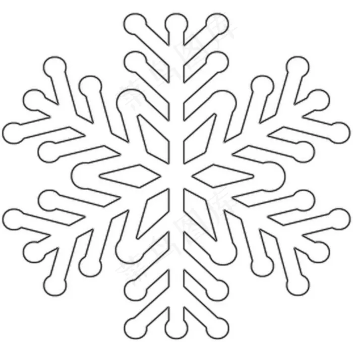 雪花图片psd模版下载