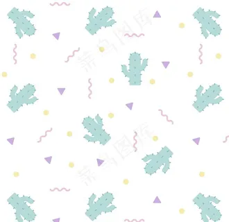 卡通印花图案图片