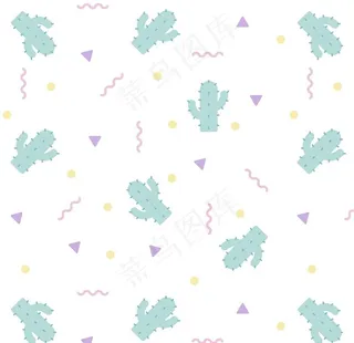 卡通印花图案图片