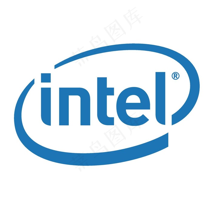 INTEL英特尔-logo图片ai矢量模版下载