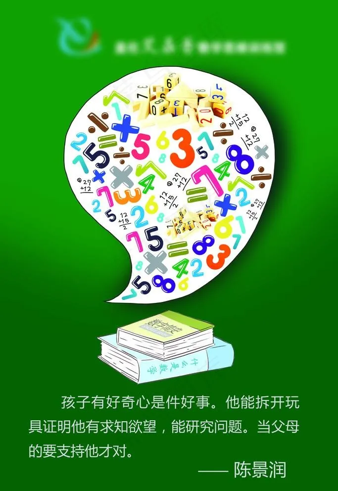 教育数学海报挂图图片