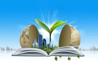 商务科技城市萌芽诞生图片