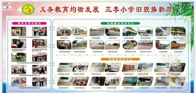 校园建设前后对比图片