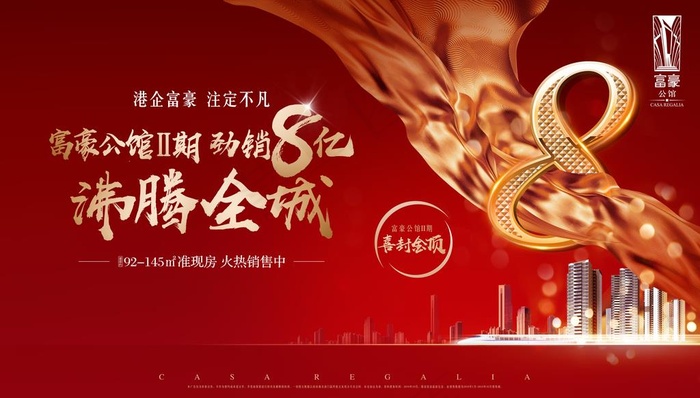 房地产 热销画面图片